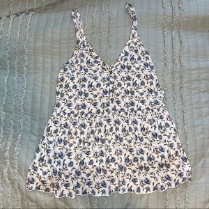 American Eagle Peplum Tank Top